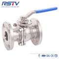 2PC Port Penuh API6D Fire Safe Flange Ball Valve